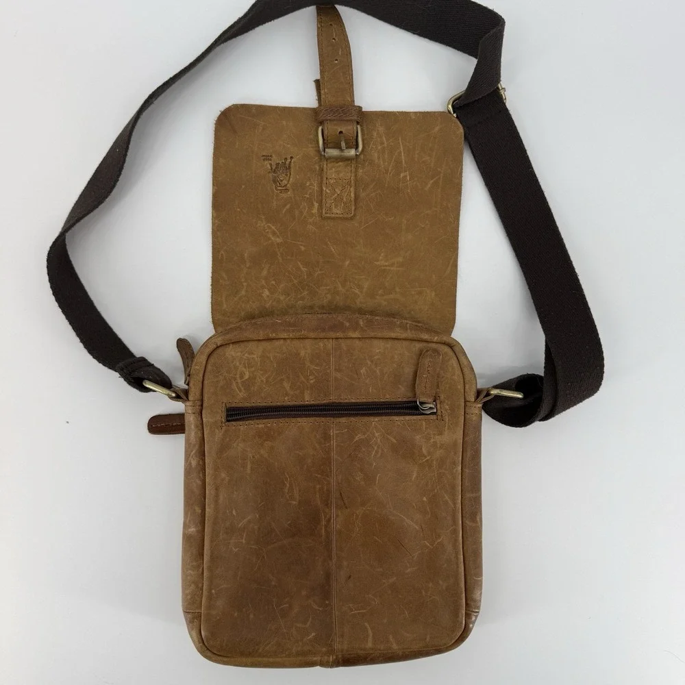 Togo Vintage Leather Shoulder Bag Crossover‎ Small Messenger Bohemian Cowhide